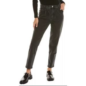 Current/Elliott Pleated Skinny Jean Gravity Size 28 NWT $188